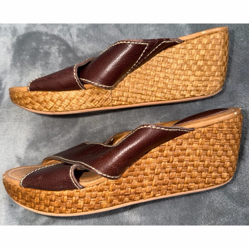 🤎 Fossil Classic Wedge Sandals